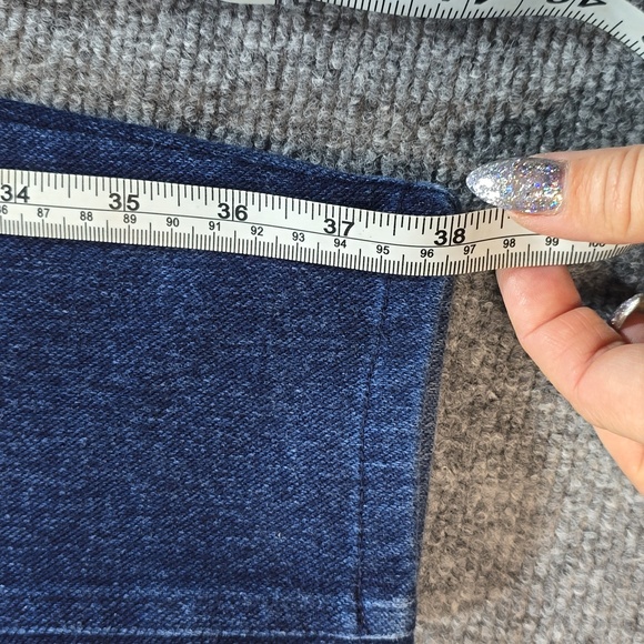 Spanx Ready To Wow Denim Skinny Jeggings High Rise Indigo Wash Md. - Picture 7 of 10